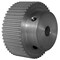 B&B Manufacturing 50-3P15-6A4, Timing Pulley, Aluminum, Clear Anodized,  50-3P15-6A4 - alternate 2